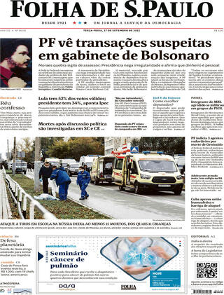 Capa Folha de S.Paulo