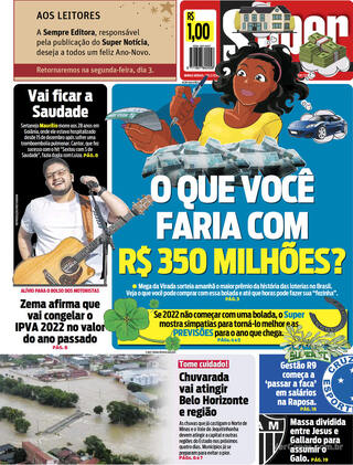 Capa Super Notícia