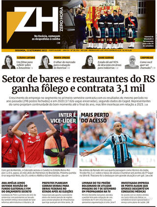 Capa Zero Hora