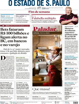 Capa Estadão