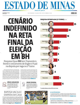 Capa Estado de Minas