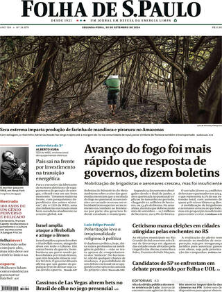 Capa Folha de S.Paulo