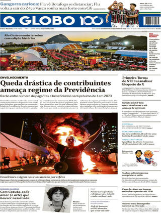 Capa O Globo