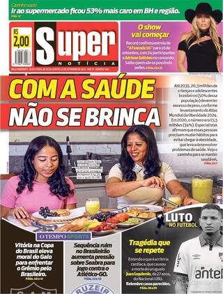 Capa Super Notícia