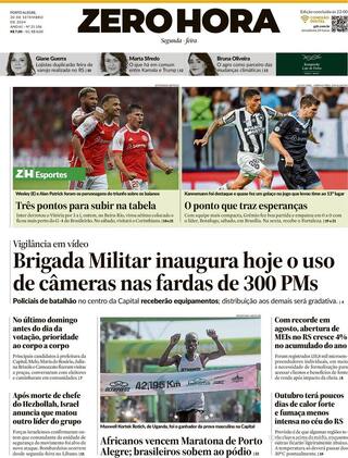 Capa Zero Hora
