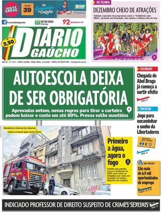 Capa Diário Gaúcho