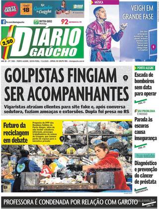 Capa Diário Gaúcho