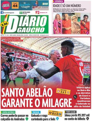 Capa Diário Gaúcho