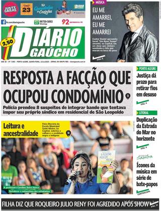 Capa Diário Gaúcho