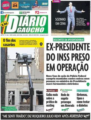 Capa Diário Gaúcho