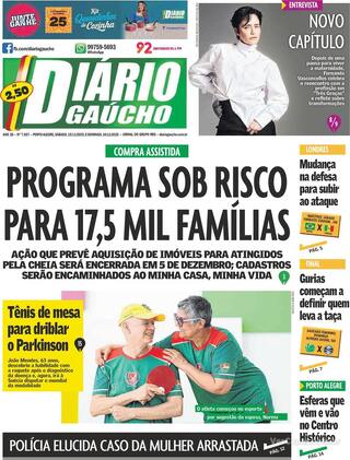 Capa Diário Gaúcho