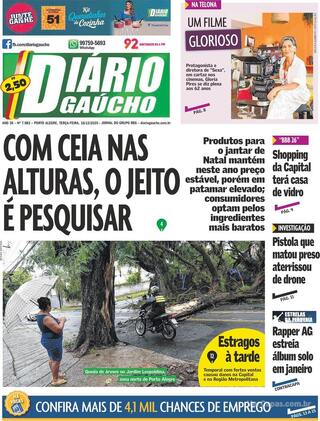 Capa Diário Gaúcho