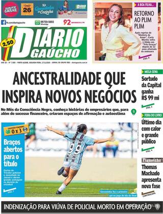 Capa Diário Gaúcho