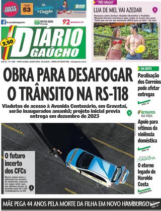 Capa Diário Gaúcho