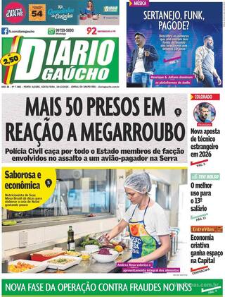Capa Diário Gaúcho