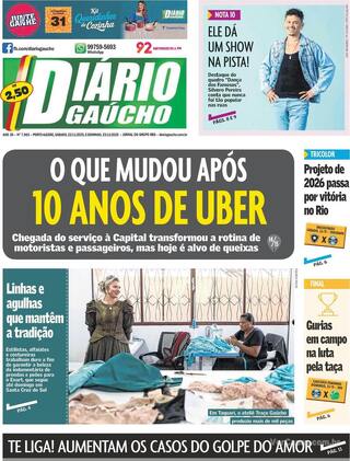 Capa Diário Gaúcho