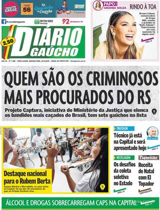 Capa Diário Gaúcho