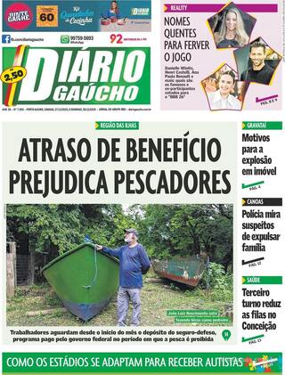 Capa Diário Gaúcho