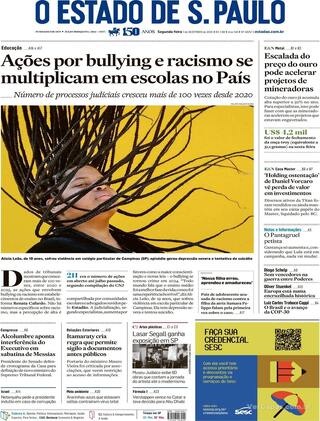 Capa Estadão