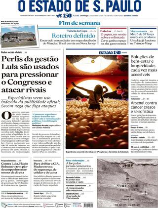 Capa Estadão