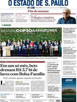 Capa Estadão