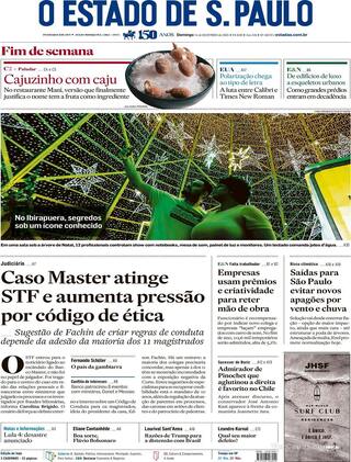Capa Estadão