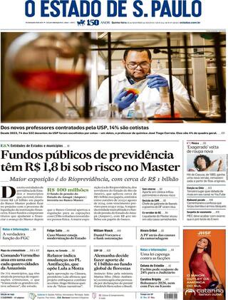 Capa Estadão