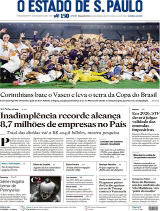 Capa Estadão