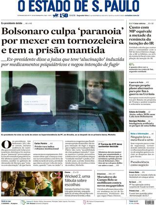 Capa Estadão