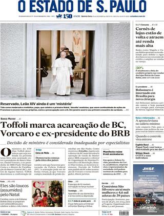 Capa Estadão
