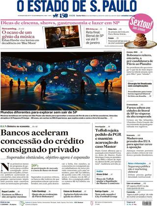 Capa Estadão