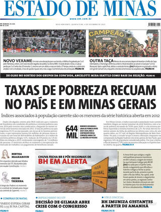Capa Estado de Minas