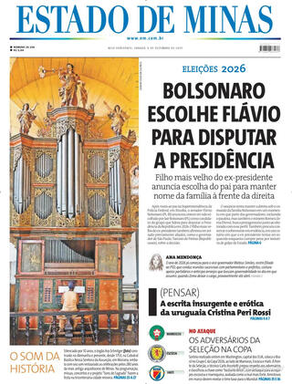 Capa Estado de Minas