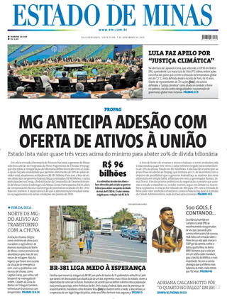 Capa Estado de Minas