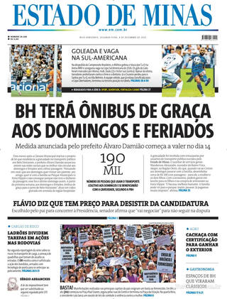 Capa Estado de Minas