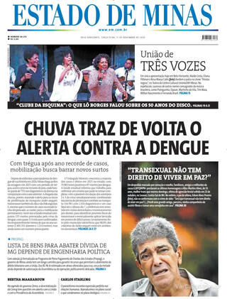 Capa Estado de Minas
