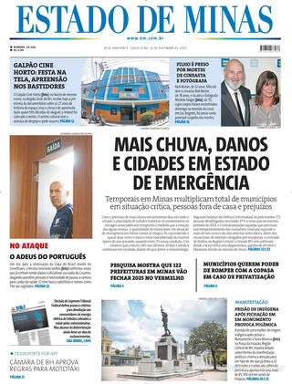 Capa Estado de Minas