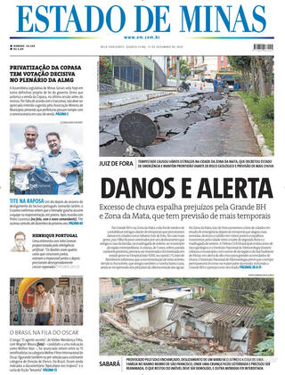 Capa Estado de Minas