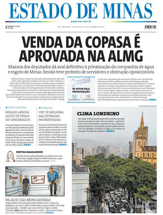 Capa Estado de Minas