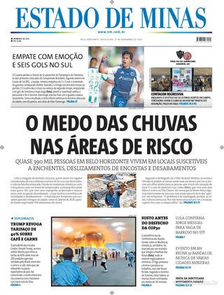 Capa Estado de Minas