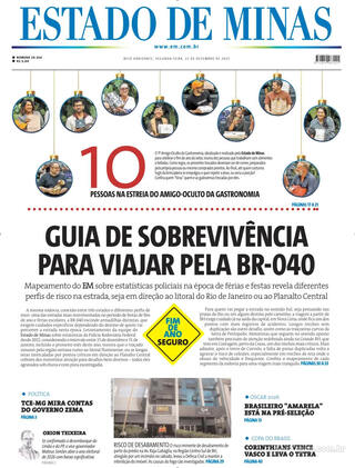 Capa Estado de Minas