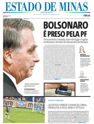 Capa Estado de Minas