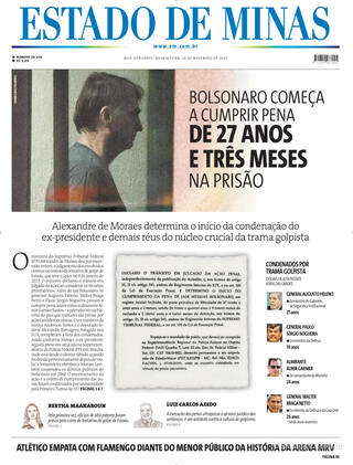 Capa Estado de Minas