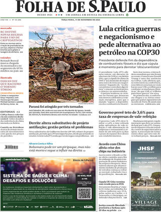 Capa Folha de S.Paulo