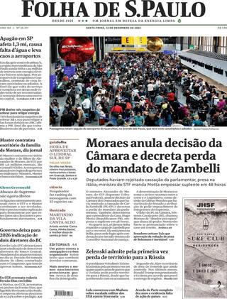 Capa Folha de S.Paulo