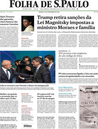 Capa Folha de S.Paulo