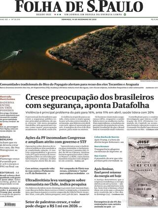 Capa Folha de S.Paulo