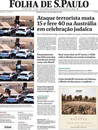 Capa Folha de S.Paulo
