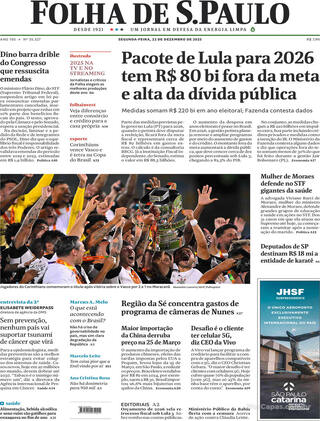Capa Folha de S.Paulo