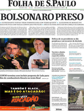 Capa Folha de S.Paulo
